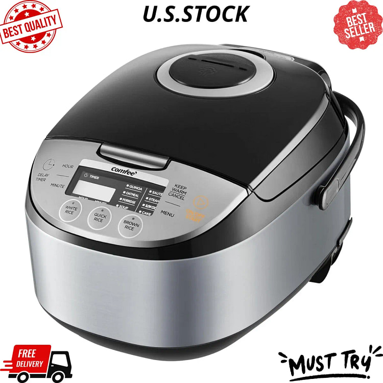 COMFEE' Rice Cooker 12 Cups Cooked/6 Cups Uncooked 200 pack