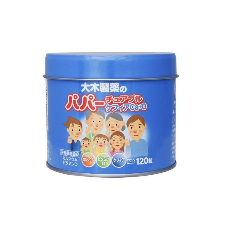 Oki Papar Chewable Kefir Ca+D 120 tablets