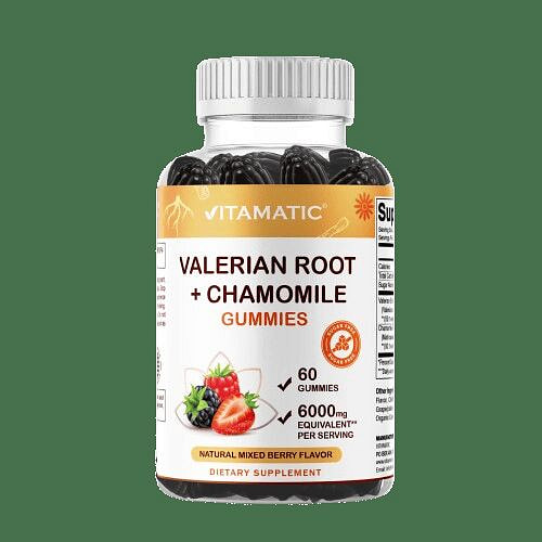 Vitamatic Valerian Root Chamomile Gummies 1 each