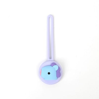 BT21 Little Buddy AirTag Cover Case with All in One Silicon Strap MANG 4 oz