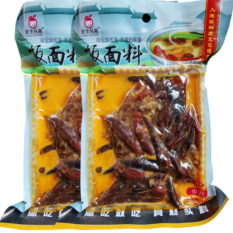 太和正宗安徽板面料 羊肉香辣板面调味料 安徽羊肉汤料底料 香辣羊肉味1袋*200g