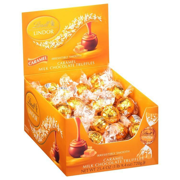 Lindt Lindor Caramel Truffles 25.4oz 60ct 1 each