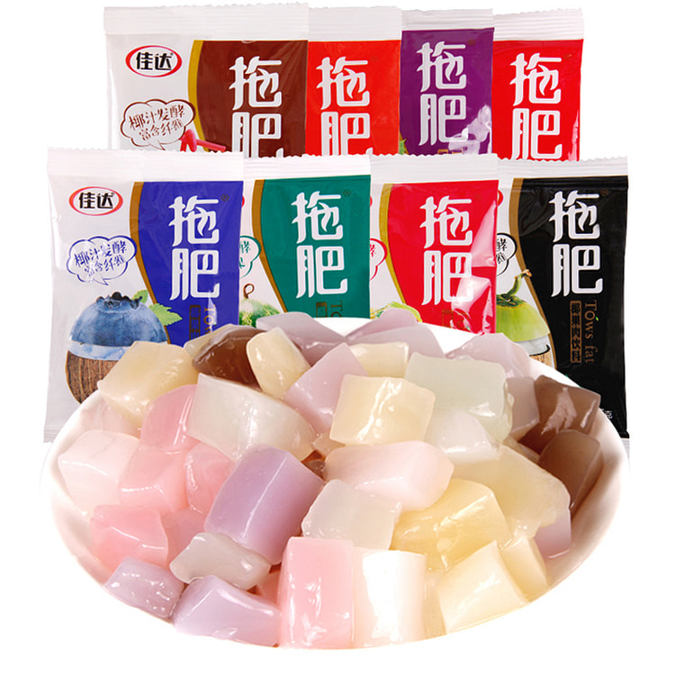 佳达 拖肥椰果肉混合口味 35g*10包装