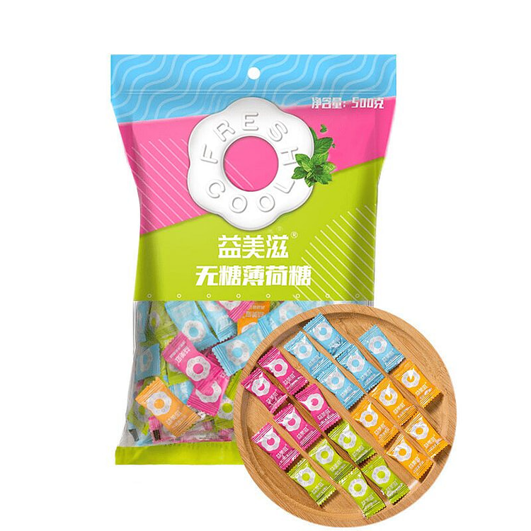 IMINT Sugar Free Mints Assorted Flavors 500g 1 pack