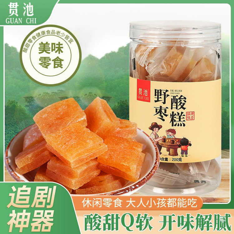 Pucheng sour jujube cake 200g*1 can