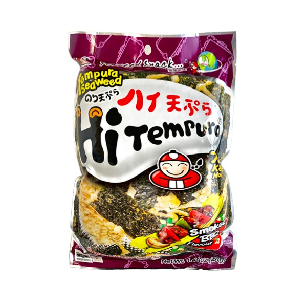 Eastland Food Tempura Seaweed Chips, Smoked BBQ Flavor Weee!