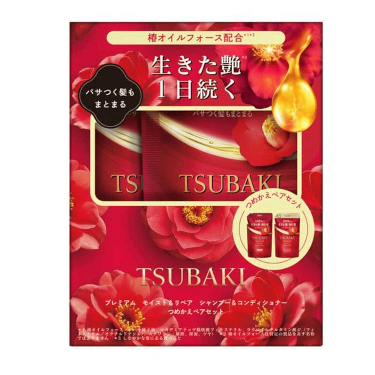 Tsubaki Premium Moist and Repair Refill Set 1 each
