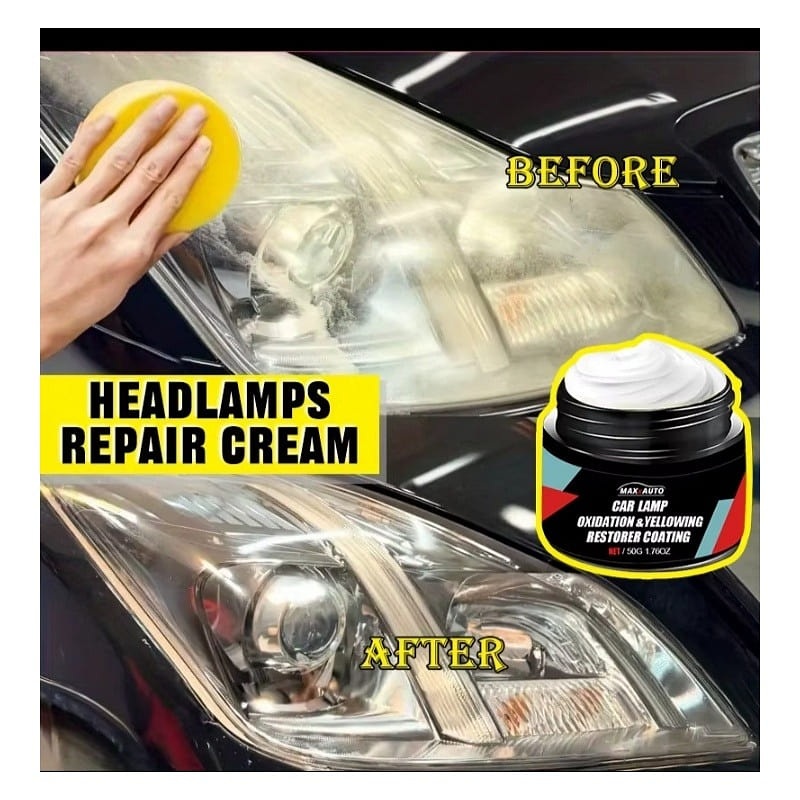 Car Headlight Restoration Polishing Kit 1 count