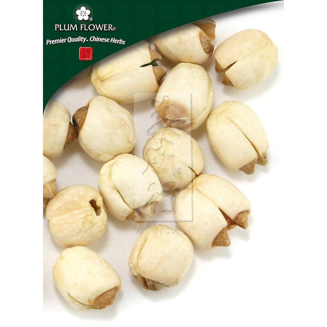 Lian Zi (Bai), unsulfured Nelumbo nucifera seed- white 1 each