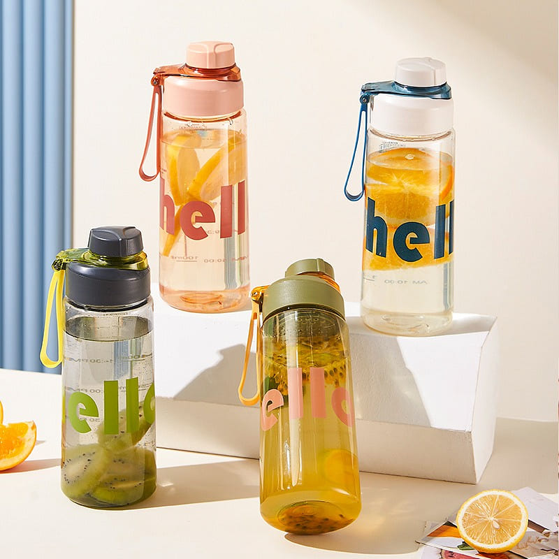 Carrying rope anti-fall sports travel cup 650 ml