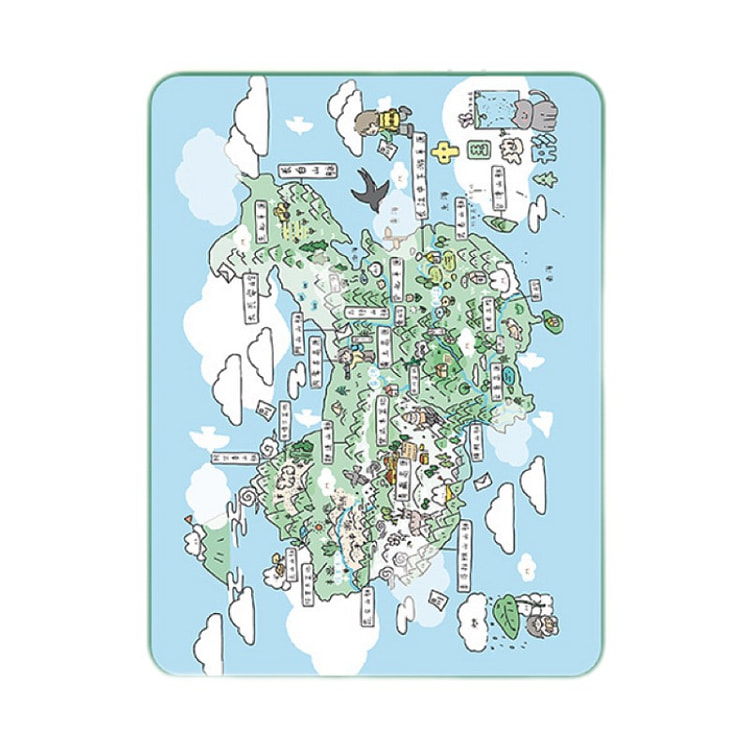 便携野餐垫-趣味山河 XL(200*300CM)