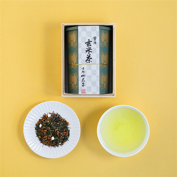 福寿园 四君子 玄米茶 菊 150克