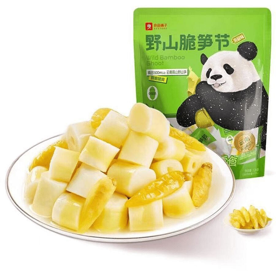 Liangpinpuzi Crispy Bamboo Shoots 120g 120 g