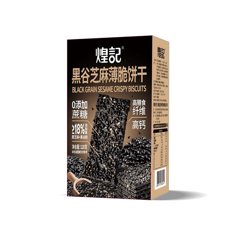 Huangji Black grain sesame crackers 120 g