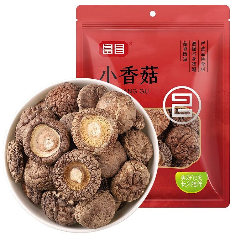 【富昌】小香菇 干货菌菇煲汤材料 煲汤凉拌炒菜 150 克