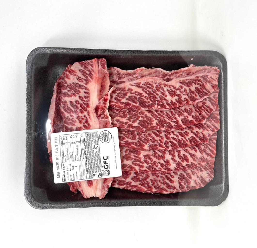 Get GFC LA Style Bone-In Beef Short Rib, Frozen Delivered | Weee! Asian ...
