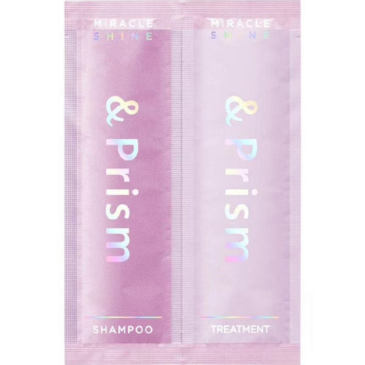 H2O & PRISM 洗髮水 + 護髮素試用小樣 - 光澤修護 (10ml + 10g)