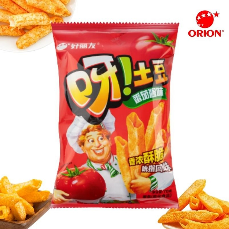 ORION O! Karto Potato Chips - Ketchup Flavor 70 g (min 2)