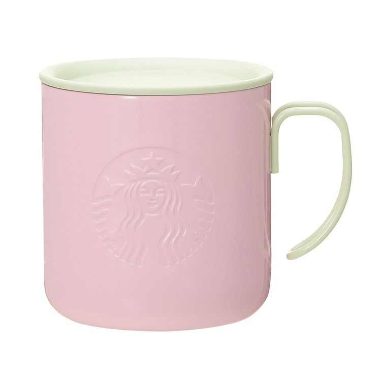 星巴克 不锈钢 马克杯 粉色 355ml 1 份