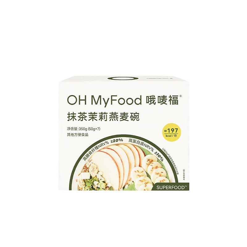 Oatmeal Matcha Jasmine Flavor 350g*1 bag 350 g