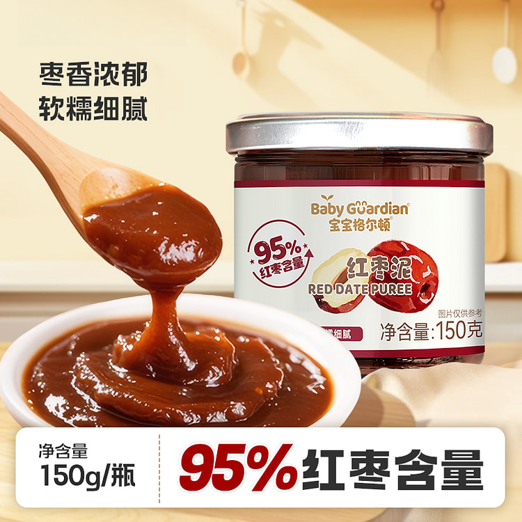 格尔顿红枣泥枣泥酱 150g*1瓶