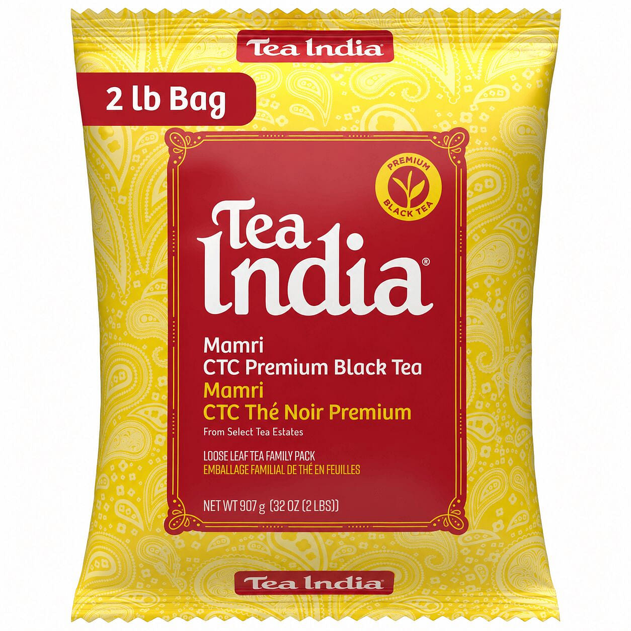 Tea India Premium Assam CTC Loose Leaf Tea 2lb 1 pack