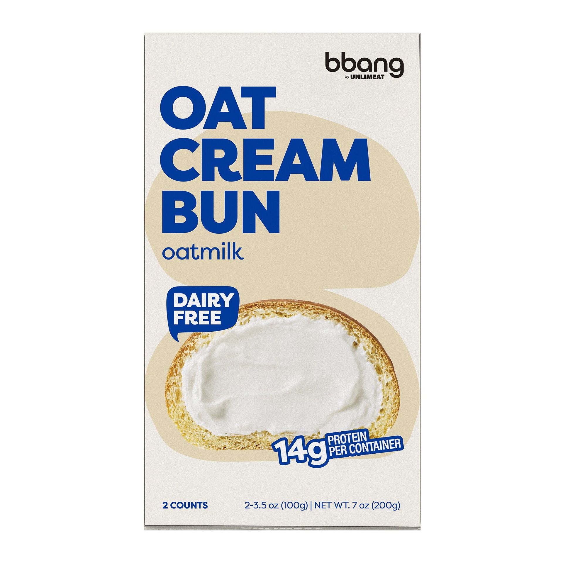Oat Cream Bun Oatmilk 1 phần