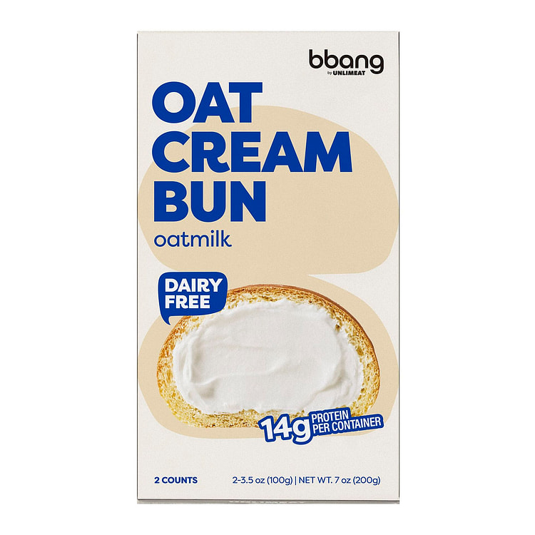 Oat Cream Bun Oatmilk
