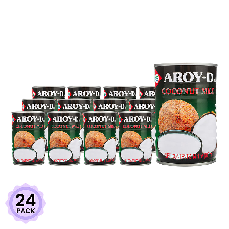 Aroy-D 泰国椰浆 14 液盎司*24 包