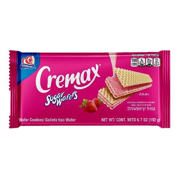 Gamesa Sugar Wafer Strawberry 5.7 oz – Case – 19 Units 1 each