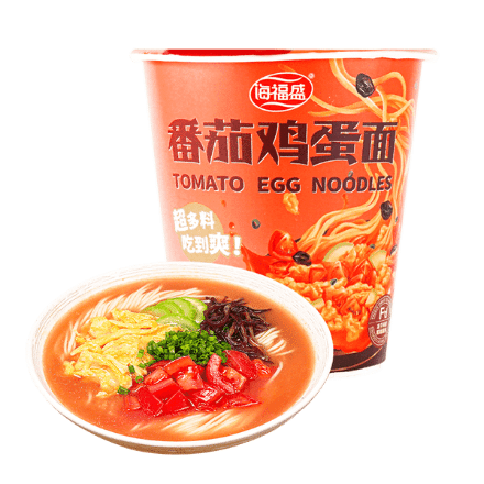 Tomato & Egg Noodles - Non-Fried 2.46oz 70 g