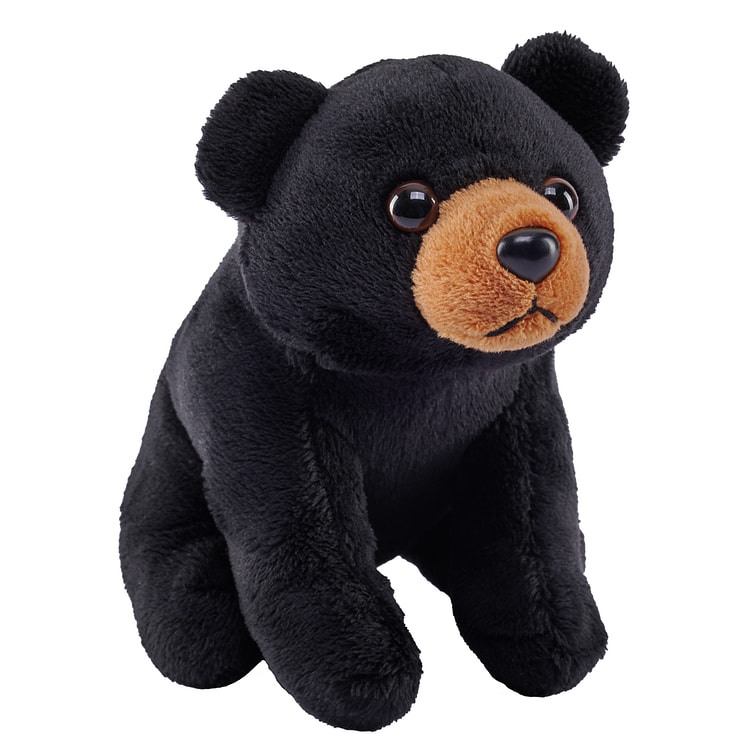 Pocketkins Eco Black Bear - 5" Default