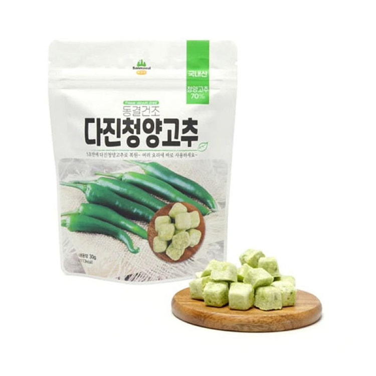 Sanmaeul 韩国青阳辣椒碎 30 克
