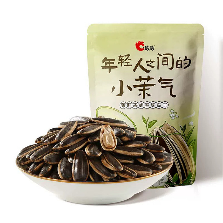 ChaCha Roasted Sunflower Seeds Jasmine Biluochun 98 g