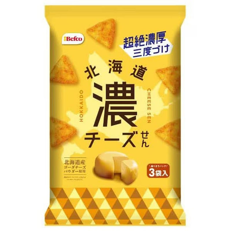 Kuriyama N Hokkaido Rich Cheese Crackers 51g 1 each