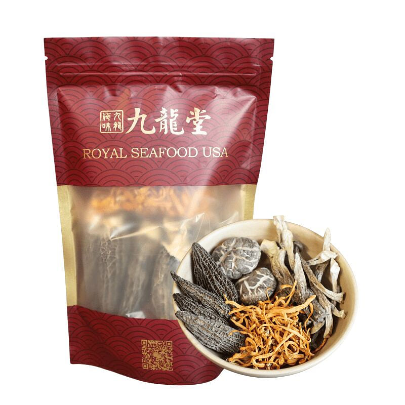 4-Mushroom Soup Mix Cordyceps&Morel&Tea mushroom 70 g