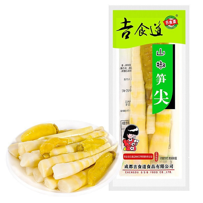 Bamboo shoots with gyoza pepper 80 g