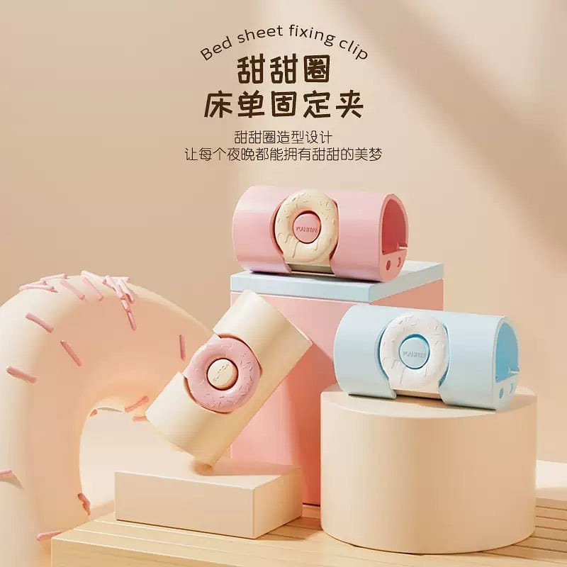 Bed sheet holder donut style – milky white 1 each