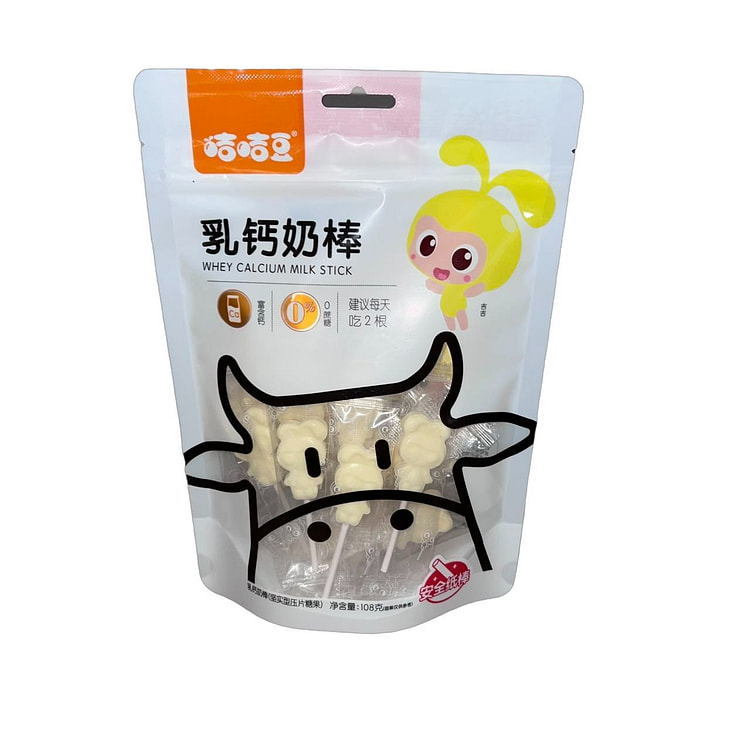 咭咭豆乳钙奶棒108g