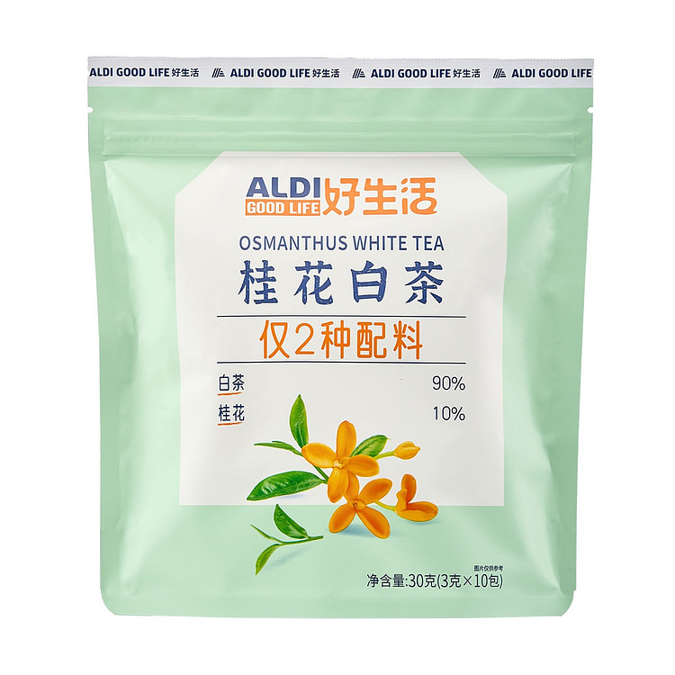 ALDI 好生活 桂花白茶 3g*10 30 克