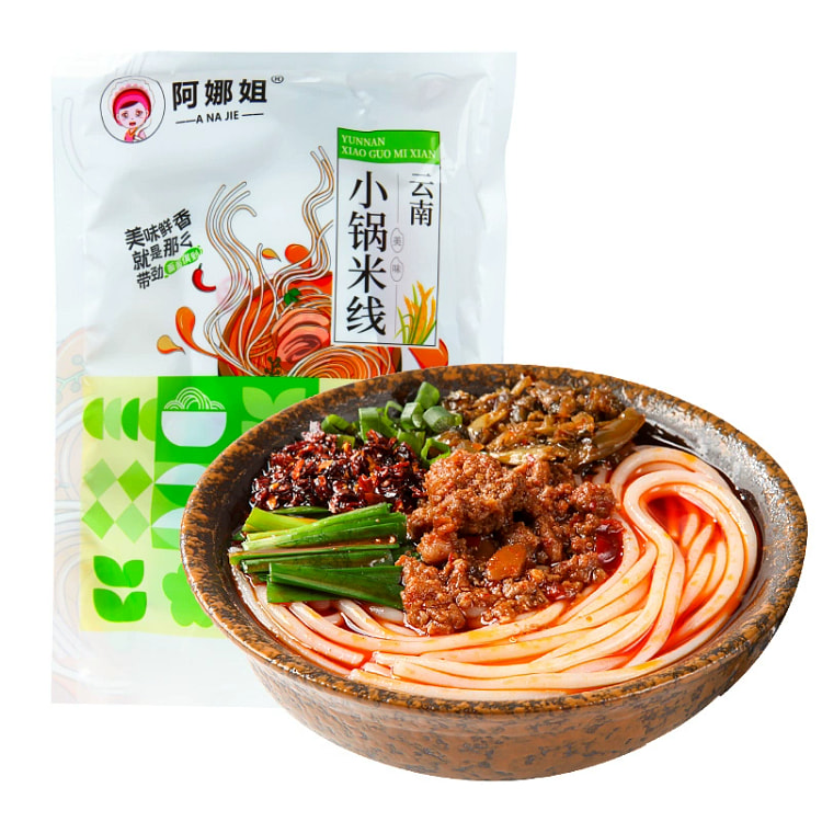 云南昆明杂酱米线 云南小锅米线米粉 方便速食 过桥米线调料袋装 237g*1袋