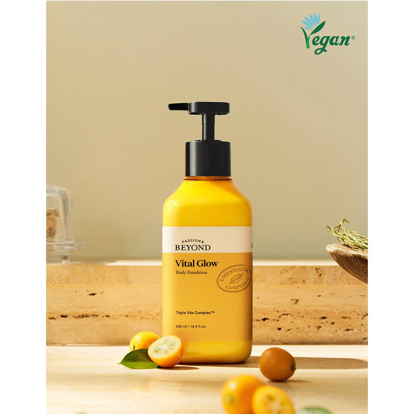BEYOND Vital Glow Body Emulsion 500mL(16.9 fl. oz.) 1 each