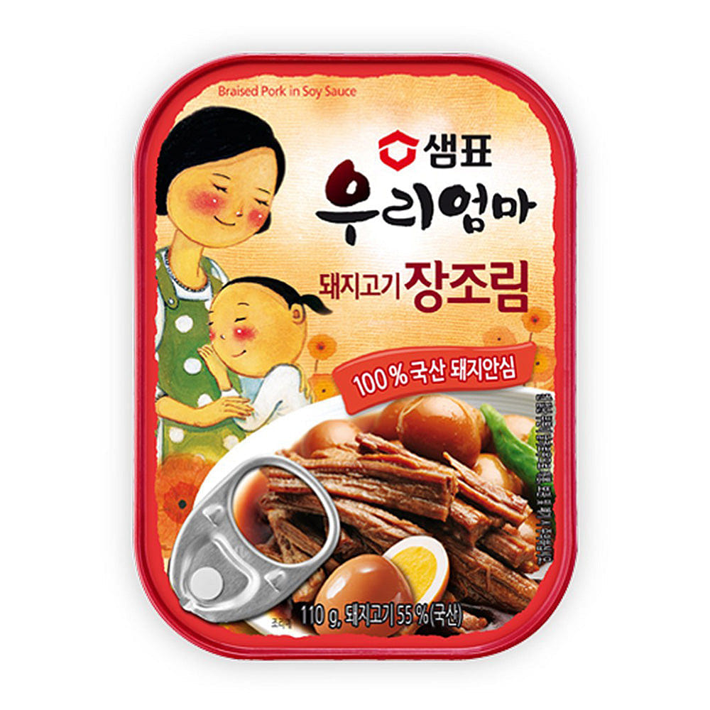 샘표 우리엄마 돼지고기 장조림 110 그램