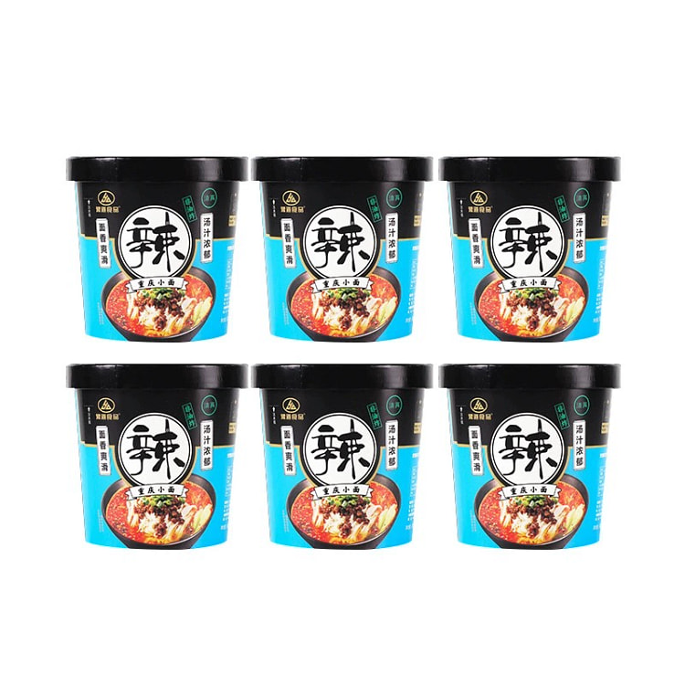 豫道食品活力重庆小面桶装方便面135g*1桶