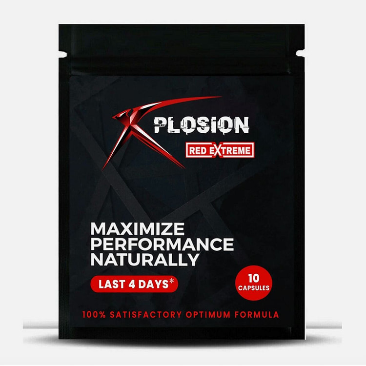 XPLOSION RED EXTREME - MALE SEX PILLS SUPP 1 pack