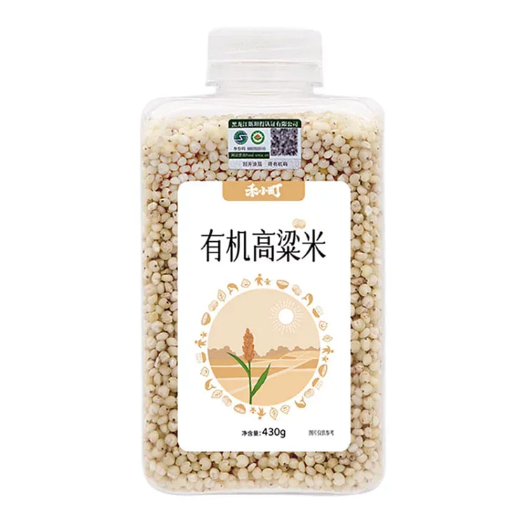 禾小町有机高粱米东北白高粱米430g*1罐 430 克