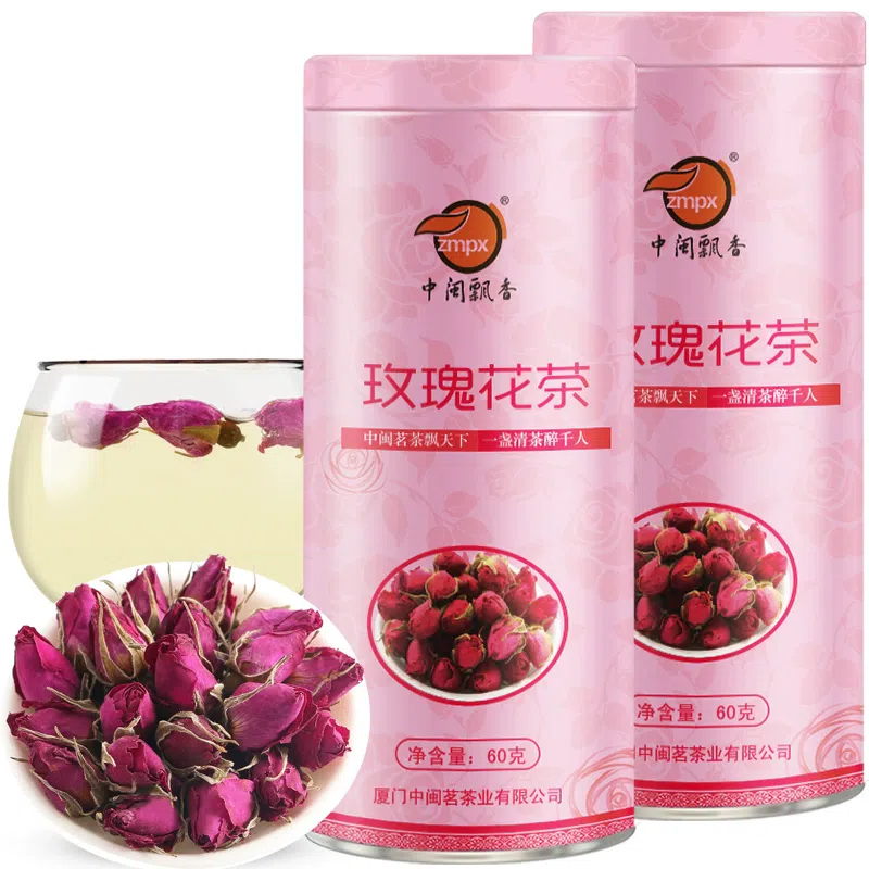 Rose tea dried flower bubble tea 60g*1 can 60 g