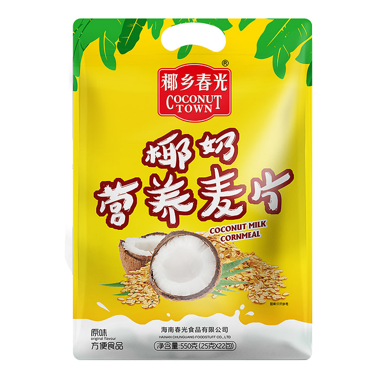 春光食品椰奶营养麦片550g/袋