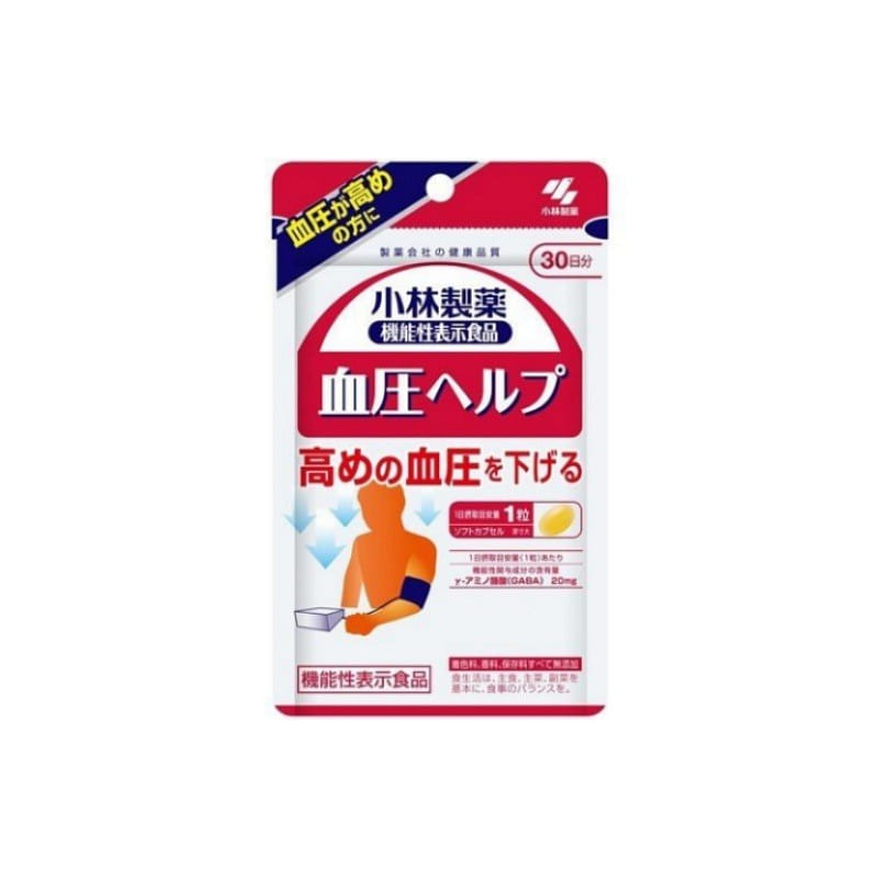 小林製薬の機能性表示食品 血圧ヘルプ 30日分 ( 30粒 )/ 小林製薬の栄養補助食品 1 個