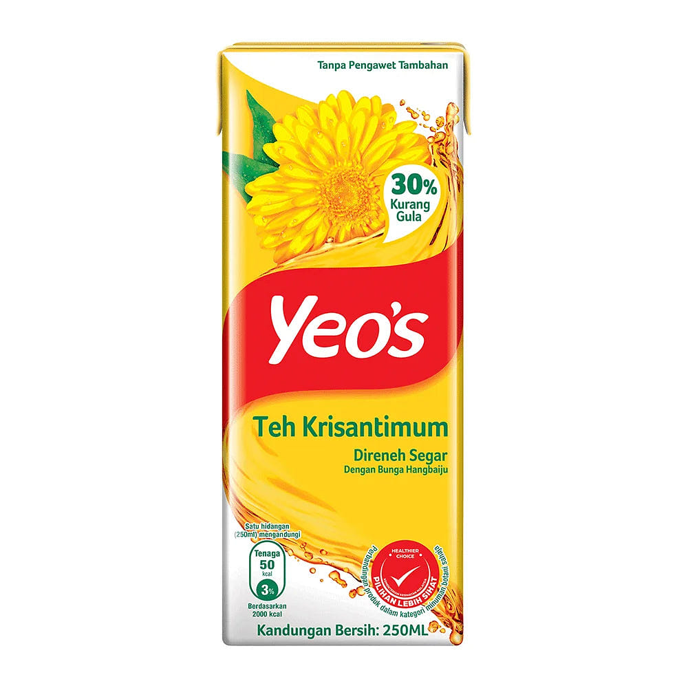 Yeo’s Chrysanthemum Tea Drink Carton 1 each